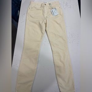 NWT | FRAME DENIM | Le High Skinny Suede Jeans | Size:26